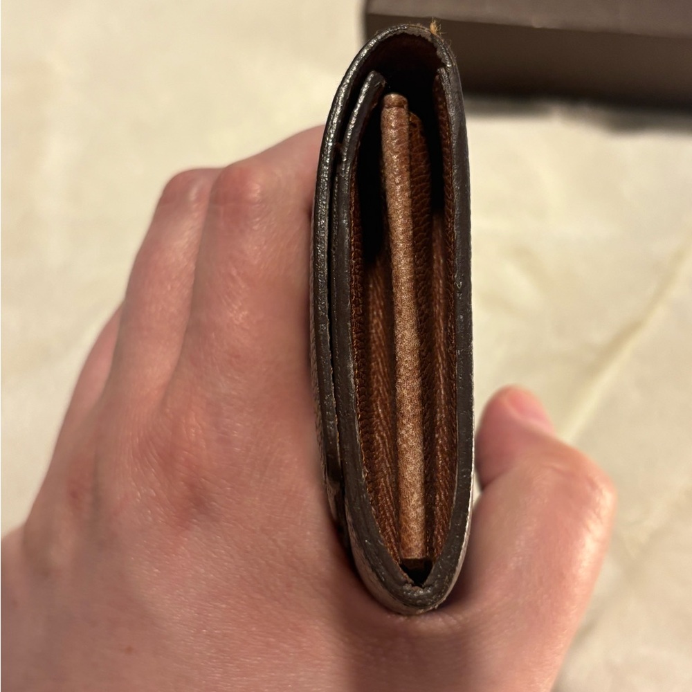 Louis Vuitton Brown Monogram Wallet - Picture 6 of 10